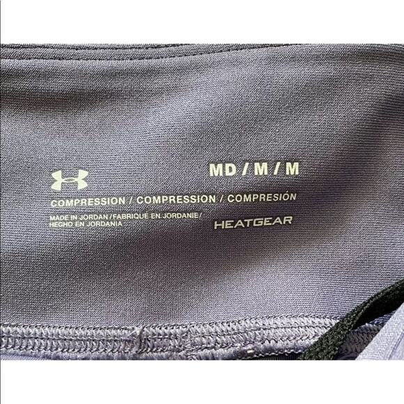 Under Armour Cropped Purple Cropped Leggings Size Medium - Picture 5 of 5